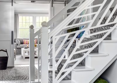 Hallway and Stairs - Modern Beach House