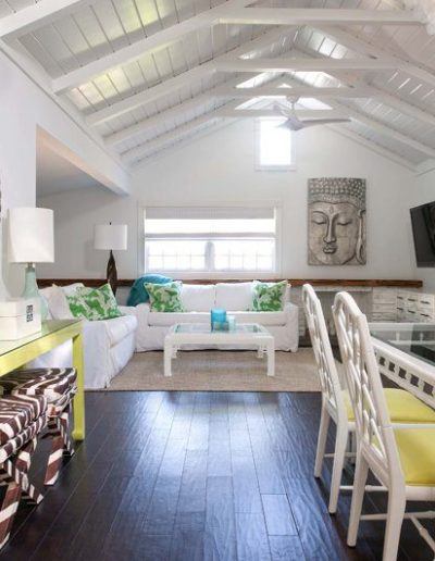 Living Room - Interior Design Delray Beach - Historic Marina House