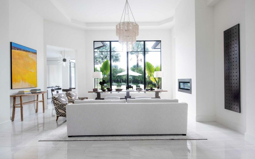Boca Raton Modern Living Room